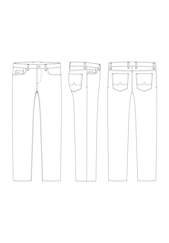 Alberto 6457 1577 PIPE - LIGHT TENCEL DENIM REGULAR FIT